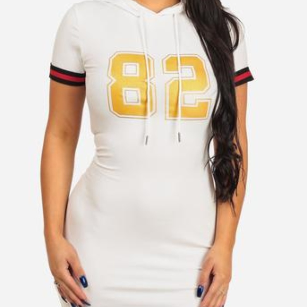 Therapy Apparel Hooded Mini Dress